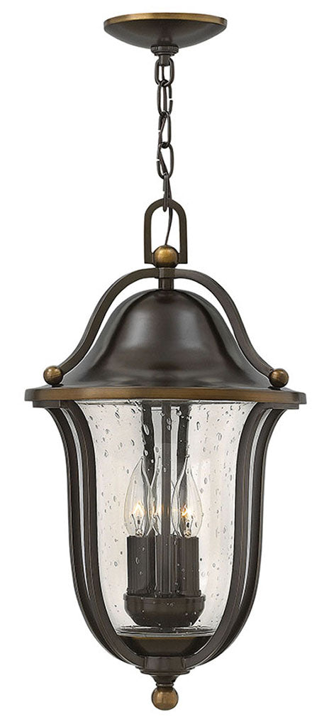 OUTDOOR BOLLA Hanging Lantern Outdoor Hanging Lights Hinkley Olde Bronze 11.0x11.0x20.5