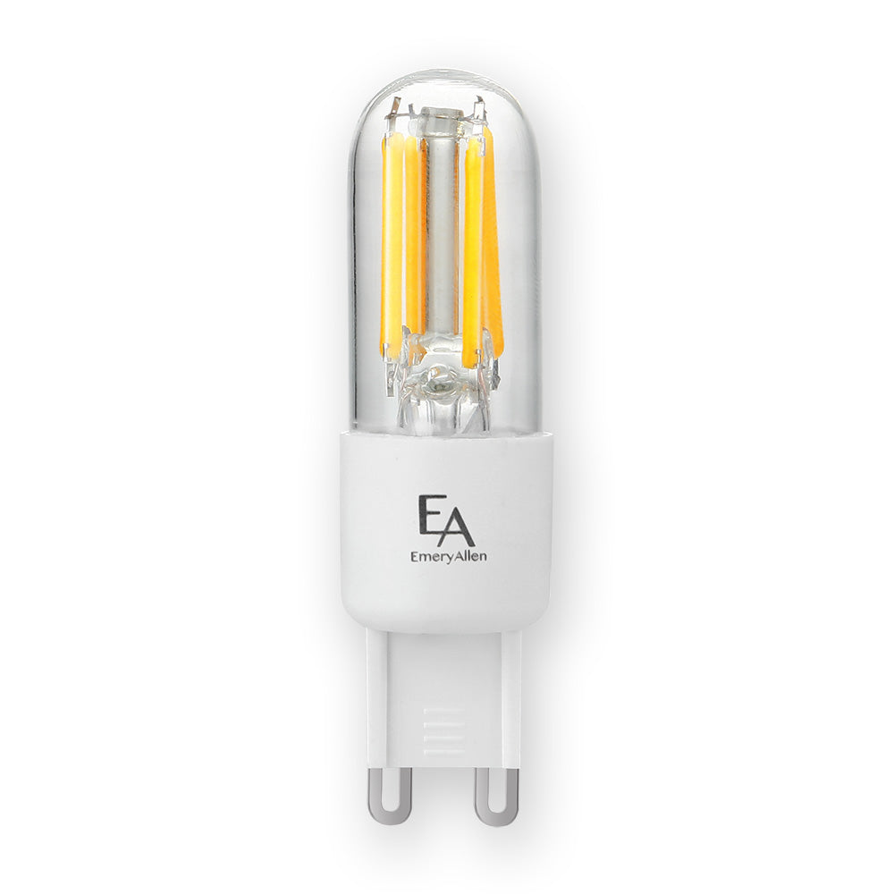 Emery Allen G9 FILAMENT BULB W/ CLEAR LENS Bi Pin Base Bulbs Emery Allen 2700 Clear Lens