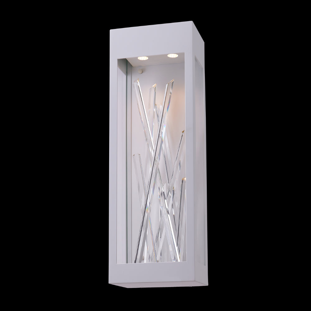 Allegri Arpione 24 Inch LED Outdoor Wall Sconce Outdoor Wall Lights Allegri Matte White