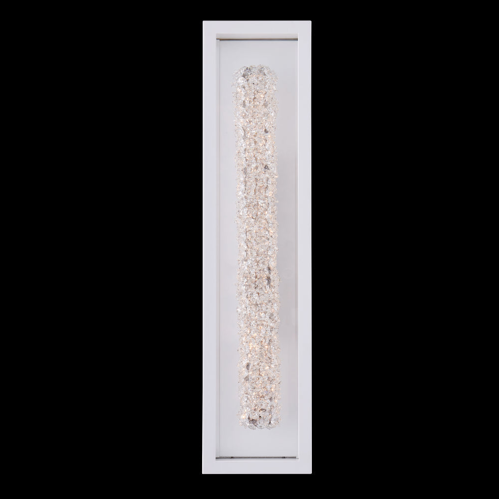 Allegri Lina 27 Inch LED Outdoor Wall Sconce Outdoor Wall Lights Allegri Matte White