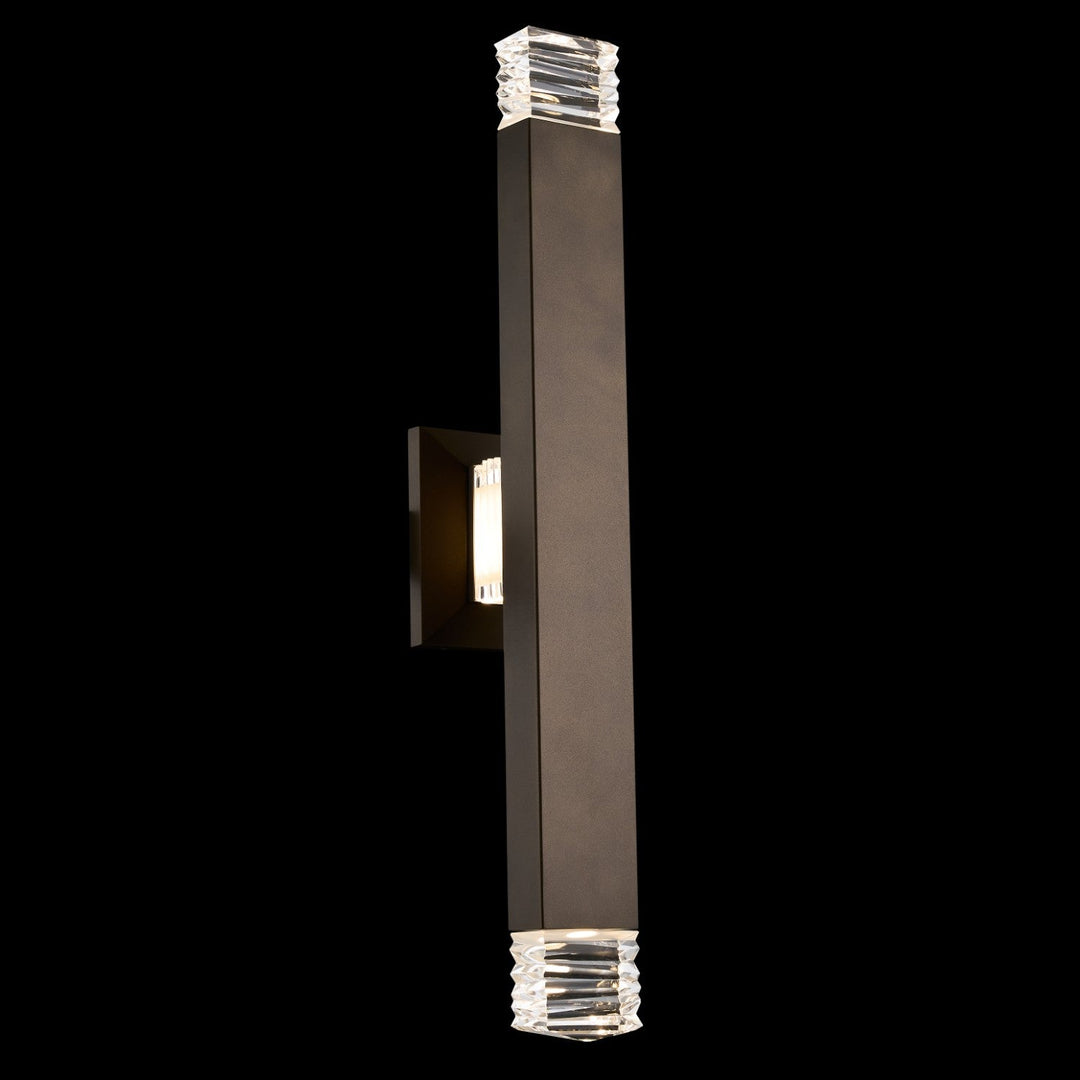Allegri Tapatta 34 Inch LED Outdoor Wall Sconce Outdoor Wall Lights Allegri Bronze