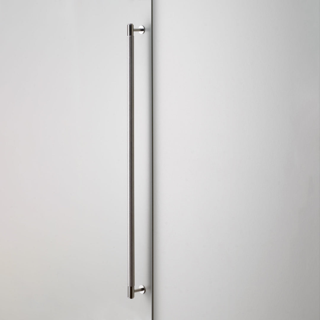 Buster + Punch 29.9 inch Cross Knurl Closet Bar Cabinet Hardware Buster + Punch Steel