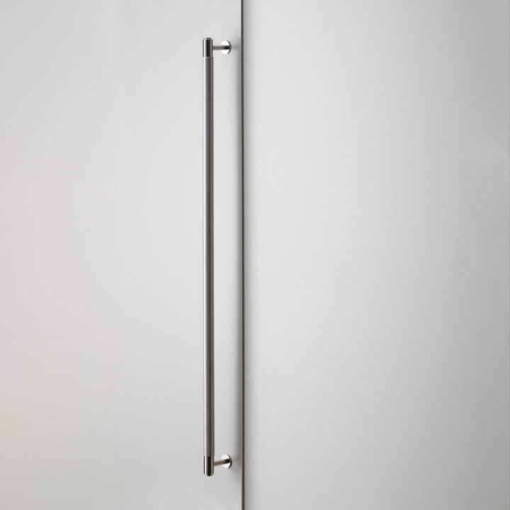 Buster + Punch 29.9 inch Cross Knurl Closet Bar Cabinet Hardware Buster + Punch Steel