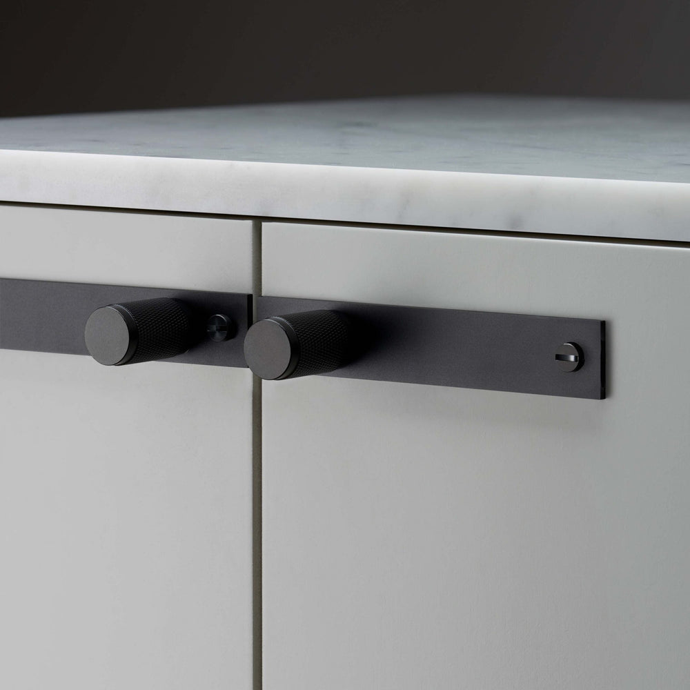 Buster + Punch Furniture Knob, Cross/Plate Design, Set of 2 Cabinet Hardware Buster + Punch