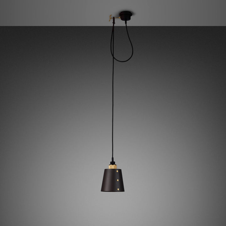 Buster + Punch Hooked 1.0 Pendant Mini-Pendants Buster + Punch Graphite / Brass Small