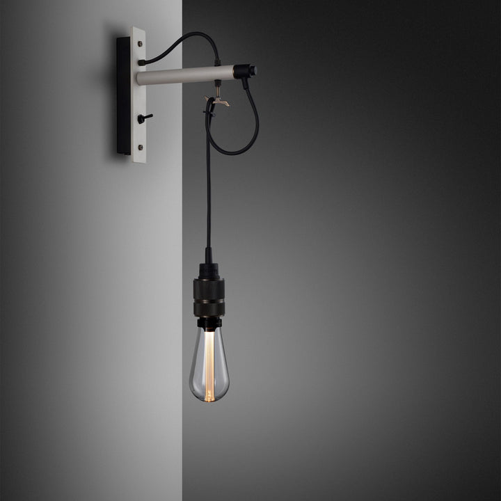 Buster + Punch Hooked Wall Sconce Wall Sconces Buster + Punch Stone / Smoked Bronze / Nude Small