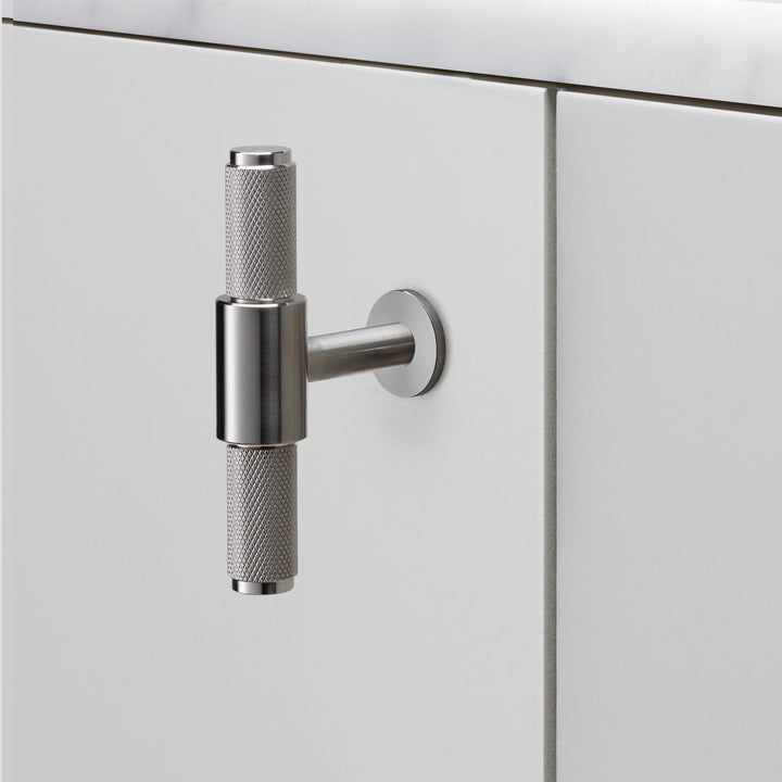 Buster + Punch T-Bar, Cross Design Cabinet Hardware Buster + Punch Steel