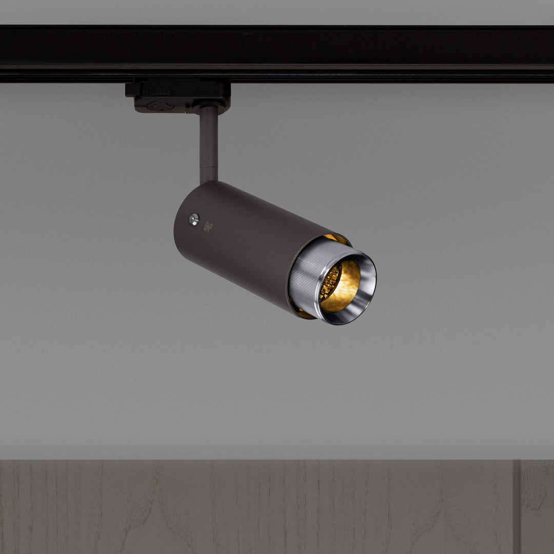 Buster + Punch Exhaust Track Ceiling Flush Mounts Buster + Punch Graphite & Steel