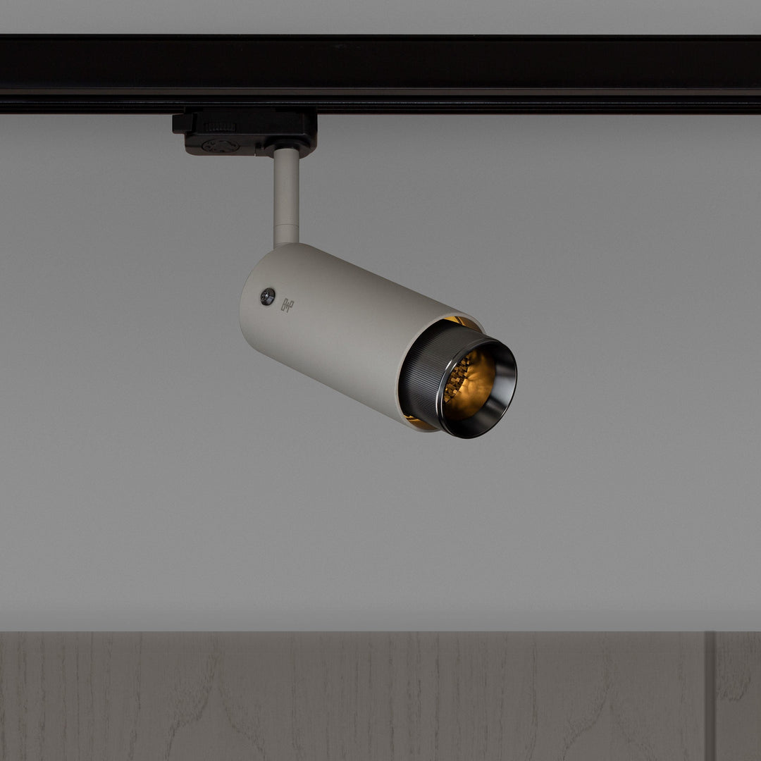 Buster + Punch Exhaust Track Ceiling Flush Mounts Buster + Punch Stone & Black
