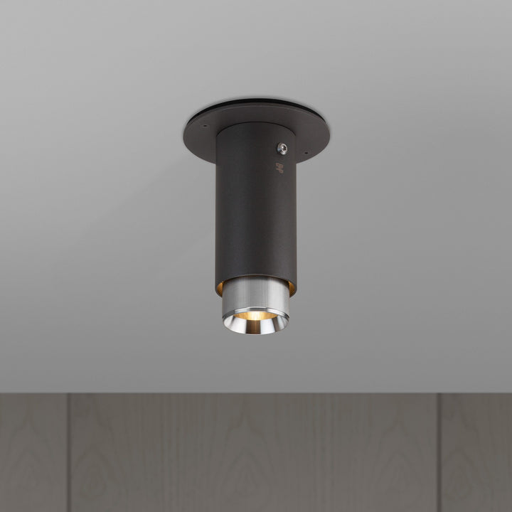Buster + Punch Exhaust Surface | Linear Ceiling Flush Mounts Buster + Punch Graphite | Steel