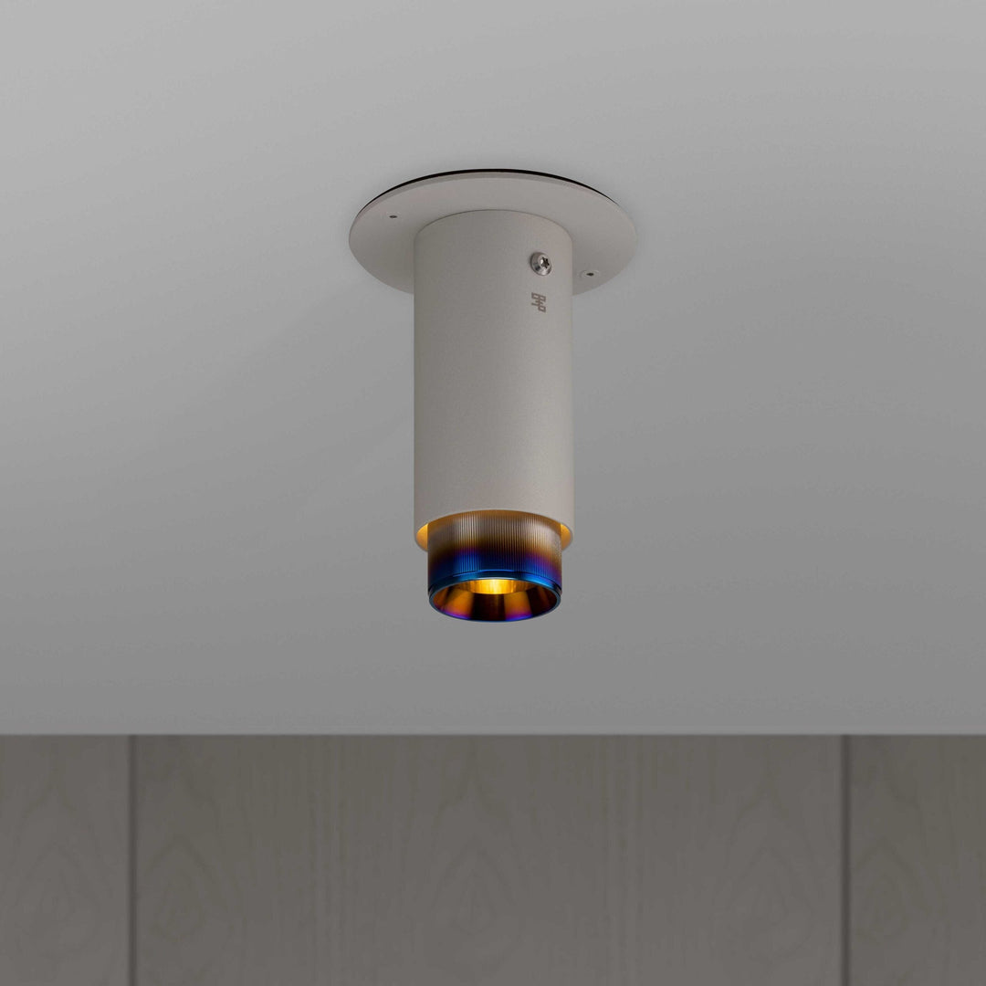 Buster + Punch Exhaust Surface | Linear Ceiling Flush Mounts Buster + Punch Stone | Burnt Steel
