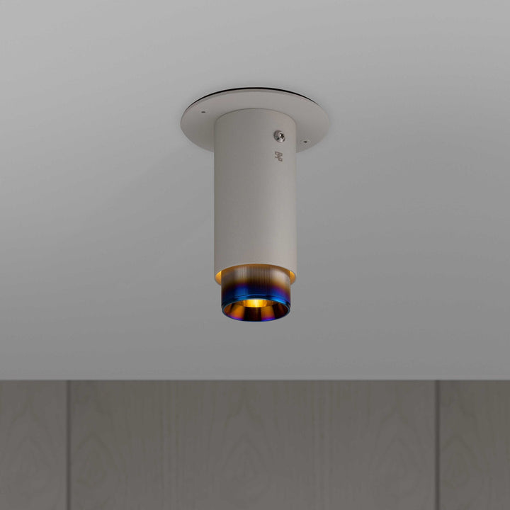 Buster + Punch Exhaust Surface | Linear Ceiling Flush Mounts Buster + Punch Stone | Burnt Steel