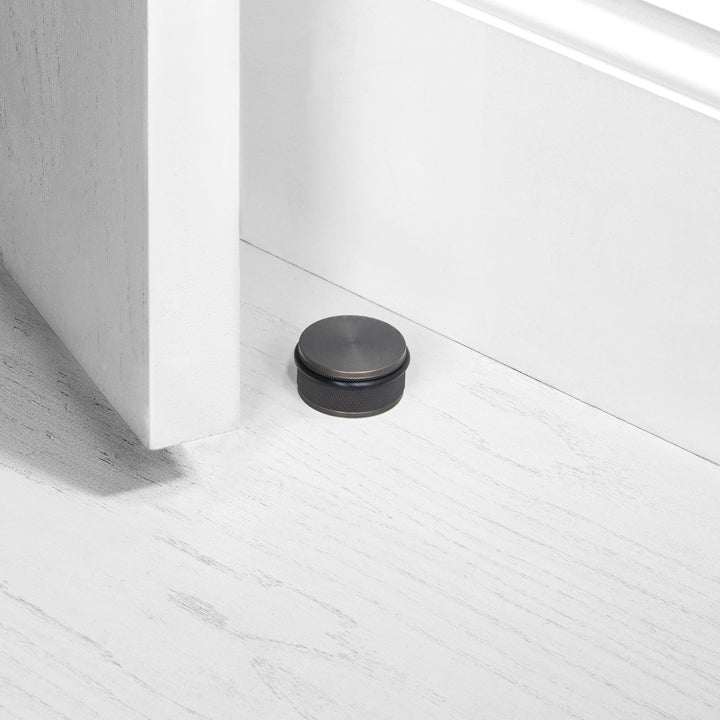 Buster + Punch Floor Mounted Door Stop Door Hardware Buster + Punch Smoked Bronze