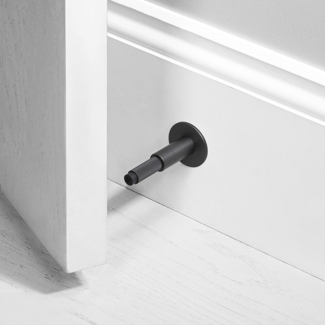 Buster + Punch Wall Mounted Door Stop Door Hardware Buster + Punch Smoked Bronze