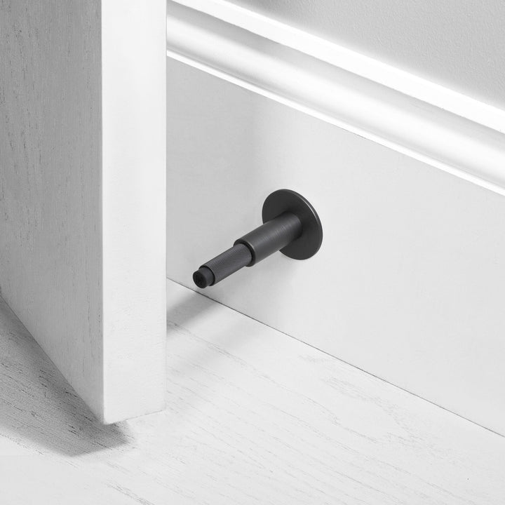 Buster + Punch Wall Mounted Door Stop Door Hardware Buster + Punch Smoked Bronze