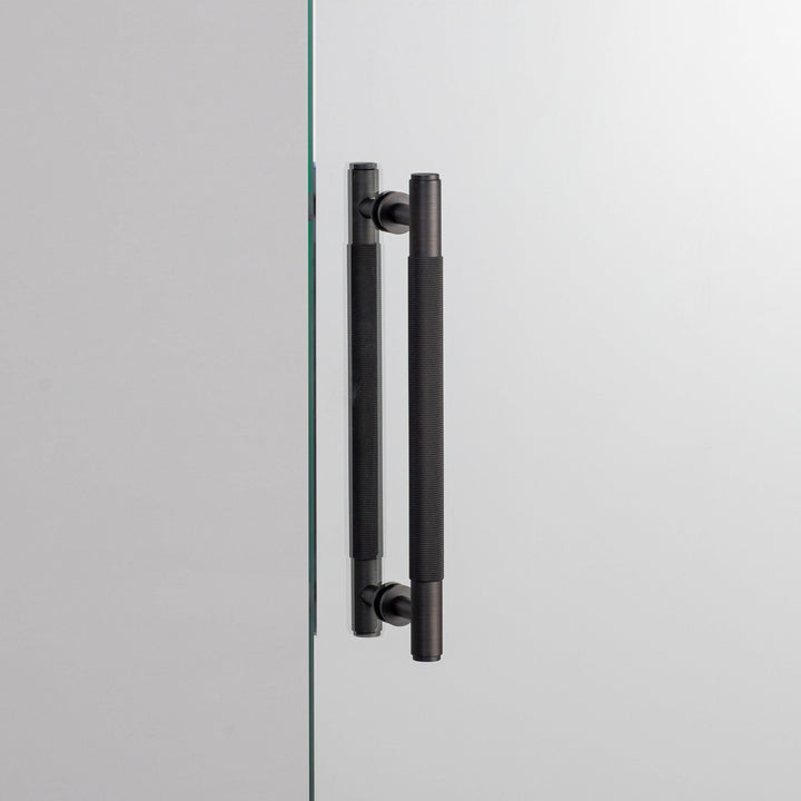 Buster + Punch PULL BAR / DOUBLE-SIDED / CROSS Door Hardware Buster + Punch Smoked Bronze