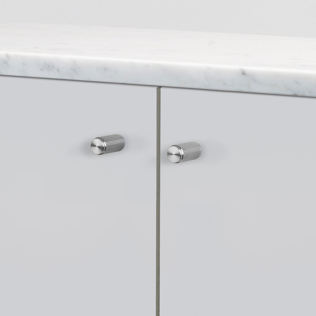 Buster + Punch Furniture Knob, Cross Design, Set of 2 Cabinet Hardware Buster + Punch Steel