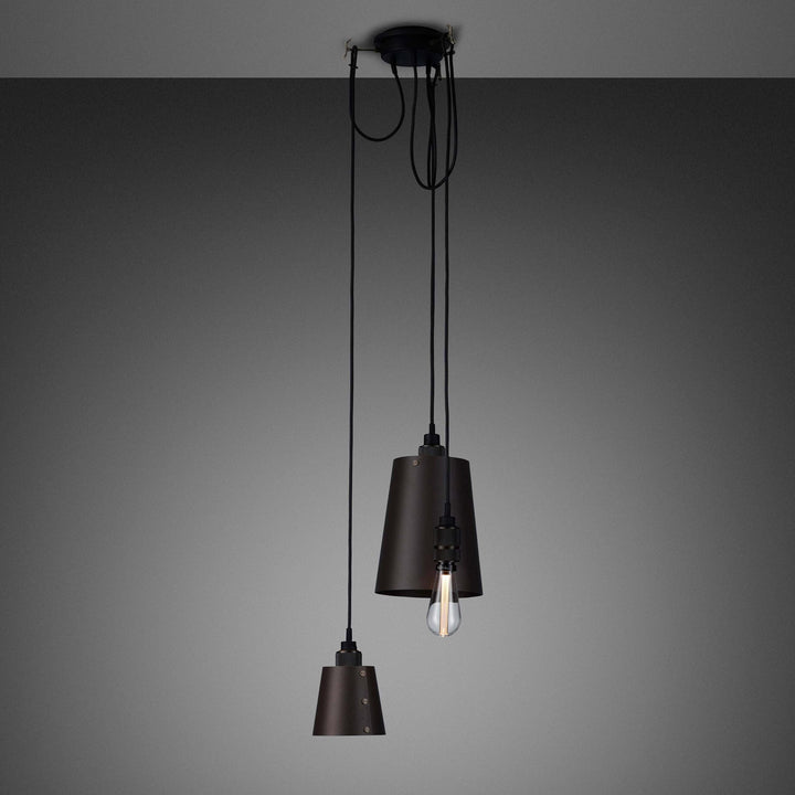Buster + Punch Hooked 3.0 Pendant Chandeliers Buster + Punch Graphite / Smoked Bronze