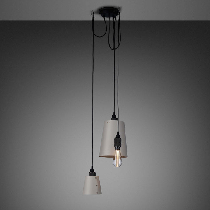 Buster + Punch Hooked 3.0 Pendant Chandeliers Buster + Punch Stone / Smoked Bronze