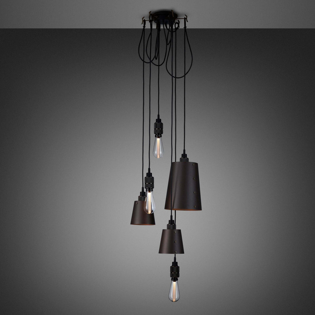 Buster + Punch Hooked 6.0 Pendant Chandeliers Buster + Punch Graphite / Smoked Bronze
