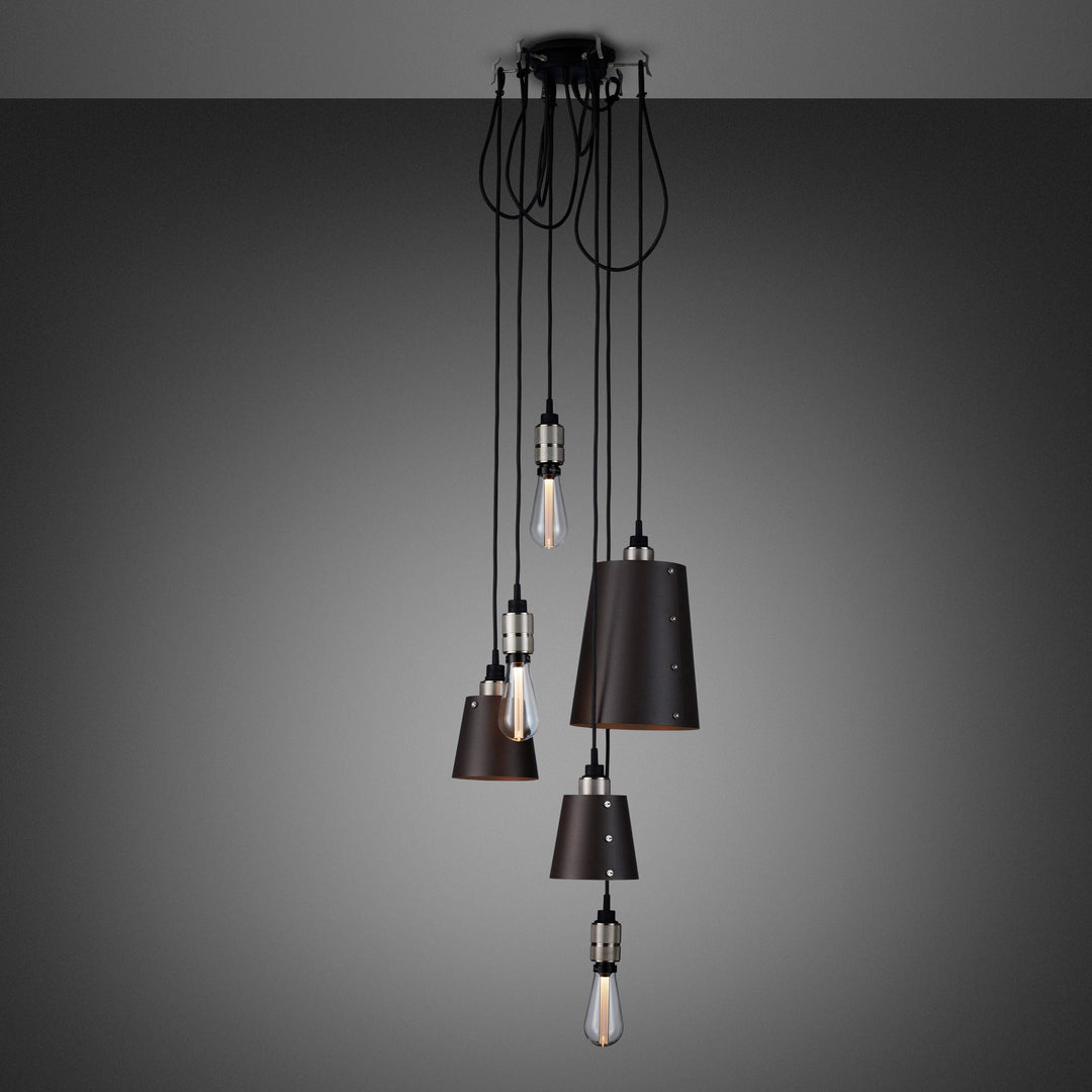Buster + Punch Hooked 6.0 Pendant Chandeliers Buster + Punch Graphite / Steel