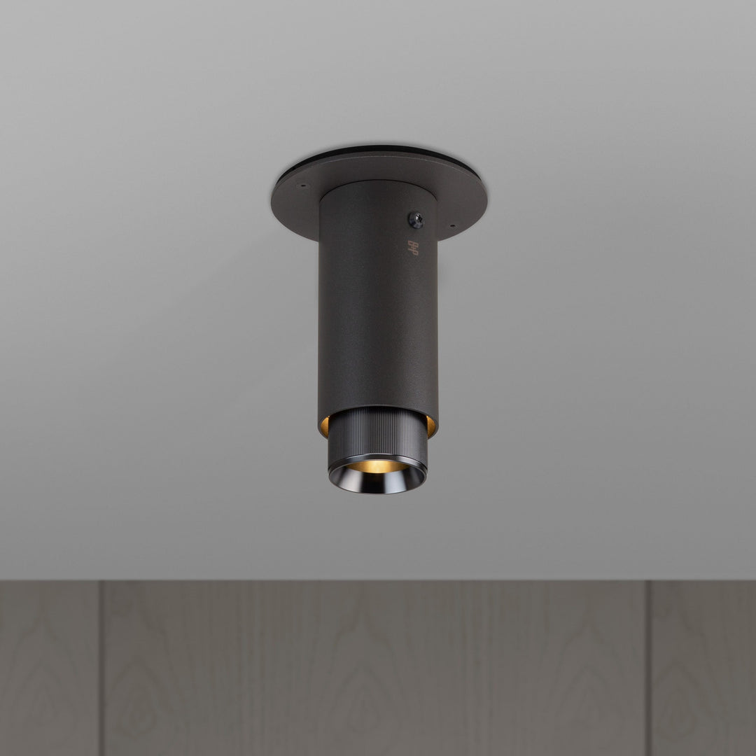 Buster + Punch Exhaust Surface | Linear Ceiling Flush Mounts Buster + Punch Graphite | Gun Metal
