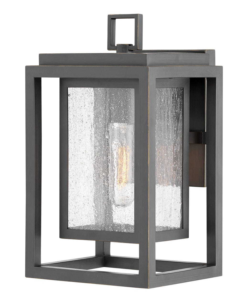 OUTDOOR REPUBLIC Wall Mount Lantern Outdoor Wall Lights Hinkley Oil Rubbed Bronze 6.75x7.0x12.0