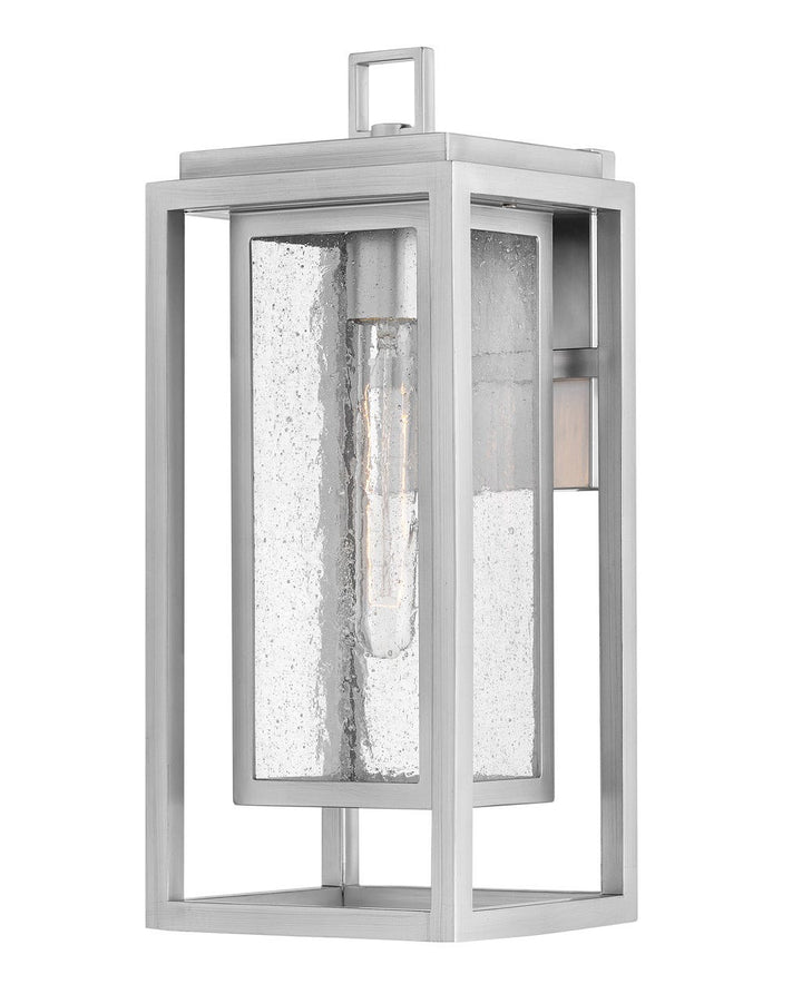 OUTDOOR REPUBLIC Wall Mount Lantern Outdoor Wall Lights Hinkley Satin Nickel 6.75x7.0x16.0