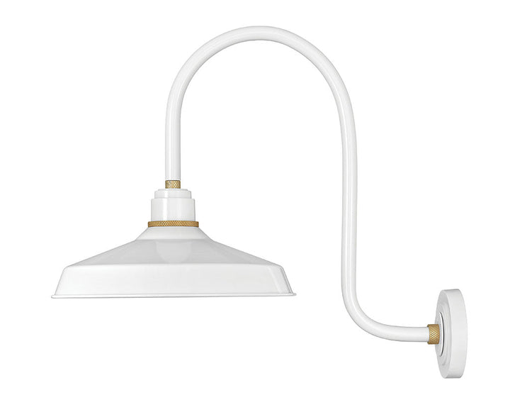 FOUNDRY CLASSIC-Large Tall Gooseneck Barn Light Outdoor Wall Lights Hinkley