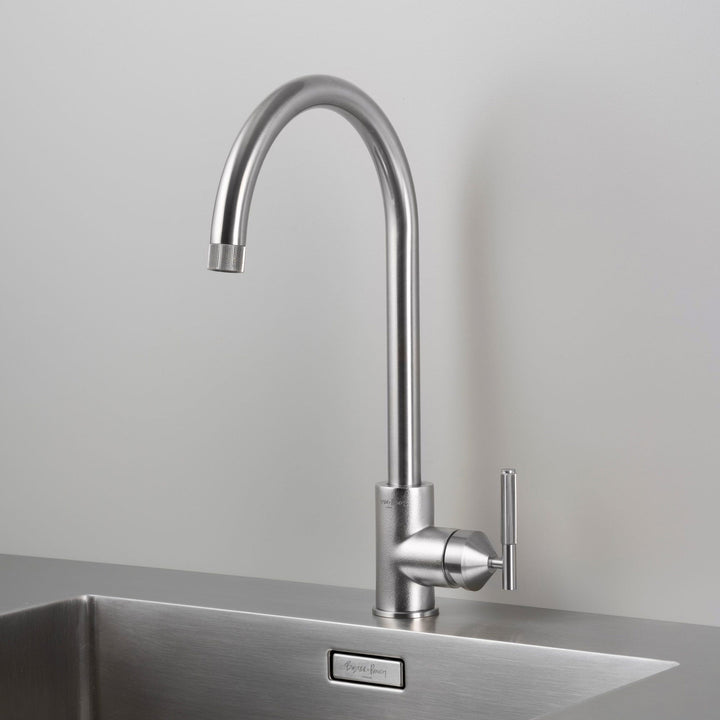 Buster + Punch Kitchen Faucet | Mixer | Linear Faucets Buster + Punch Steel