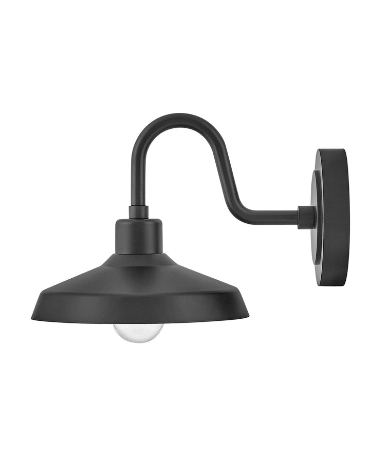 OUTDOOR FORGE Wall Mount Lantern Outdoor Wall Lights Hinkley Black 13.5x9.5x9.0