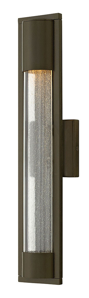 OUTDOOR MIST Wall Mount Lantern Outdoor Wall Lights Hinkley Bronze 4.0x4.75x22.0