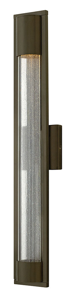 OUTDOOR MIST Wall Mount Lantern Outdoor Wall Lights Hinkley Bronze 4.0x4.75x28.5