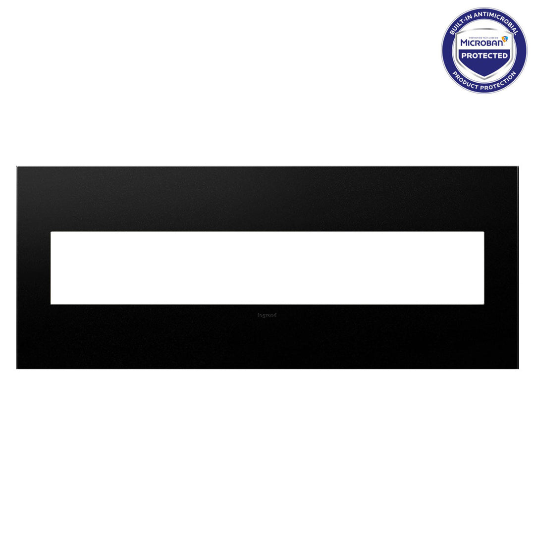 Legrande adorne® Graphite Screwless Wall Plate with Microban®