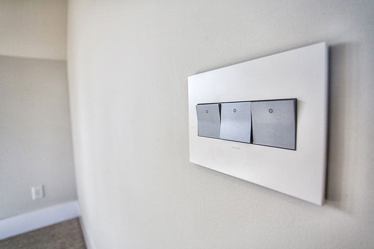 Legrand adorne® Gloss White-on-White Screwless Wall Plate with Microban® Wall Plates Legrand