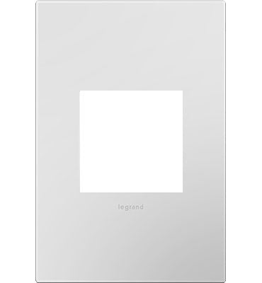 Legreand adorne Matte White Screwless Wall Plate Wall Plates Legrand 1-Gang