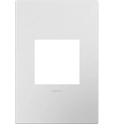 Legreand adorne Matte White Screwless Wall Plate