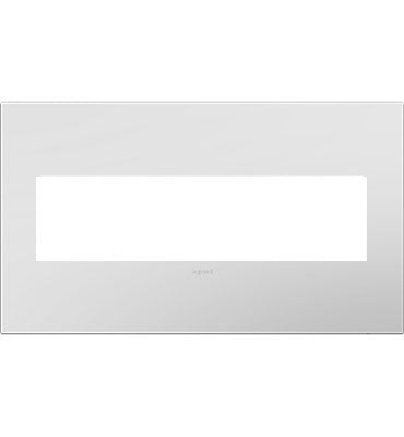 Legreand adorne Matte White Screwless Wall Plate Wall Plates Legrand 4-Gang