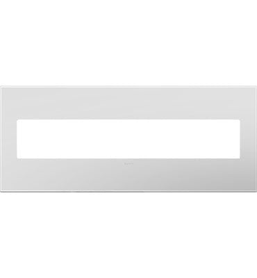 Legreand adorne Matte White Screwless Wall Plate Wall Plates Legrand 6-Gang