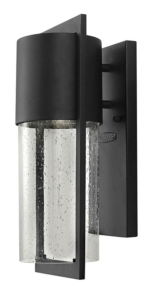 OUTDOOR SHELTER Wall Mount Lantern Outdoor Wall Lights Hinkley Black 6.5x6.25x15.5