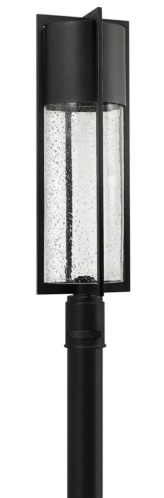 OUTDOOR SHELTER Post Top or Pier Mount Lantern Pier & Post Mount Lights Hinkley Black 8.25x8.25x27.75