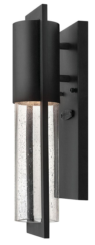 OUTDOOR SHELTER Wall Mount Lantern Outdoor Wall Lights Hinkley Black 4.75x4.5x15.5