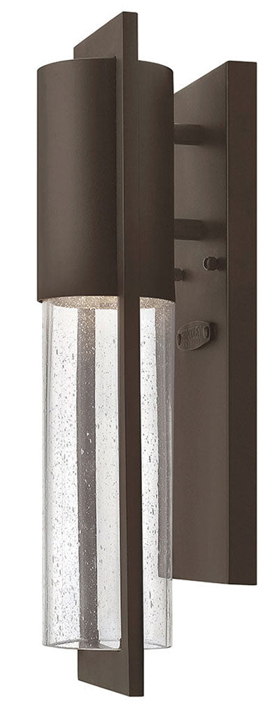 OUTDOOR SHELTER Wall Mount Lantern Outdoor Wall Lights Hinkley Buckeye Bronze 4.75x4.5x15.5