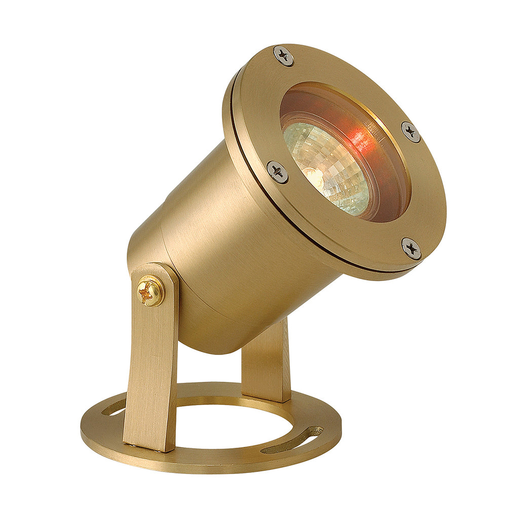 Hinkley Pond Light MR16 50W 1539 Outdoor Wall Lights Hinkley Brass