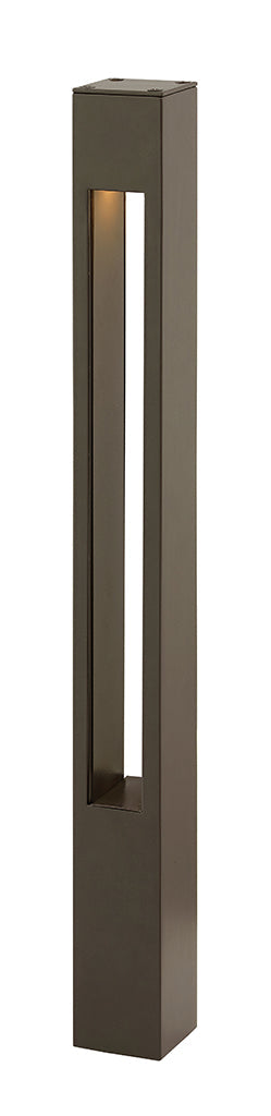 Hinkley Atlantis Square Small Bollard Outdoor Wall Lights Hinkley