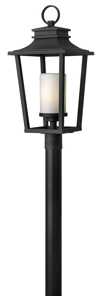 OUTDOOR SULLIVAN Post Top or Pier Mount Lantern Pier & Post Mount Lights Hinkley Black 11.75x11.75x26.0