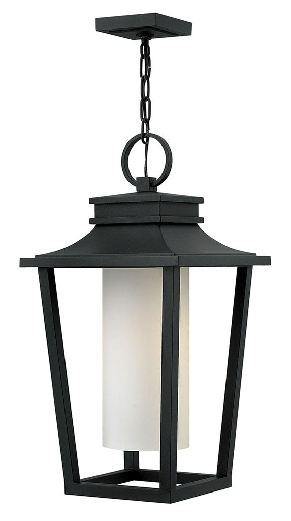 OUTDOOR SULLIVAN Hanging Lantern Outdoor Hanging Lights Hinkley Black 11.75x11.75x23.0