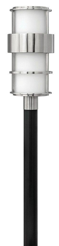 OUTDOOR SATURN Post Top or Pier Mount Lantern Pier & Post Mount Lights Hinkley Stainless Steel 10.0x10.0x21.75
