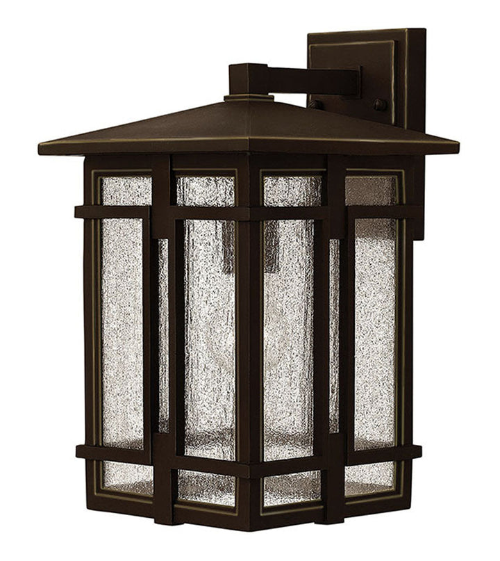 OUTDOOR TUCKER Wall Mount Lantern Outdoor Wall Lights Hinkley Oil Rubbed Bronze 10.25x9.0x14.75