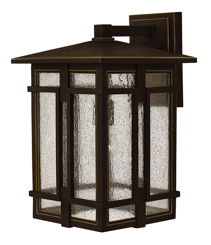 OUTDOOR TUCKER Wall Mount Lantern Outdoor Wall Lights Hinkley Oil Rubbed Bronze 12.25x11.0x18.0